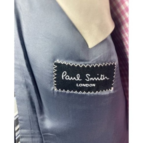 $1195.00 Paul Smith "The Byard" Navy Modern 2Btn Sport Jacket 40R 40 R - Picture 7 of 7